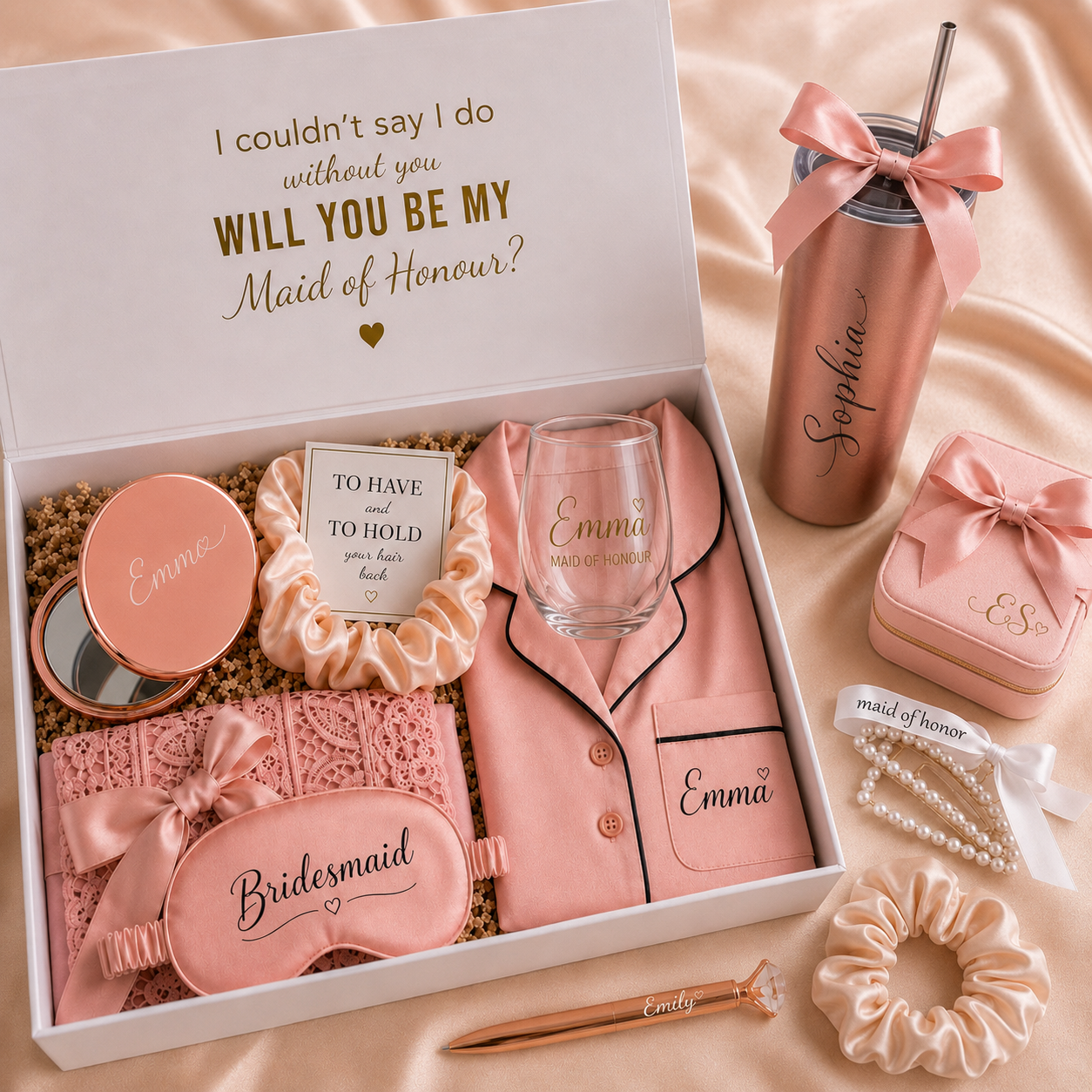 Personalised Bridesmaid Gifts