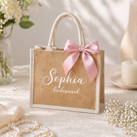 Burlap Tote Bags