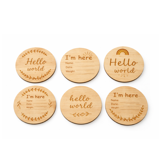 Hello Baby Plaque