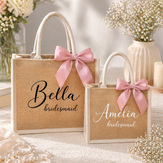 Burlap Tote Bags