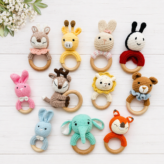 Crochet Baby Rattle